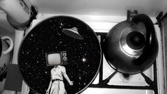 UFO kitchen galaxies outer space