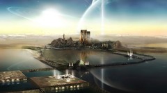 UFO planets digital art