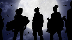 Ukon silhouettes uchiha sasuke