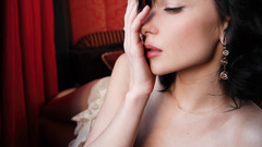 Ukrainian brunettes woman Met-Art