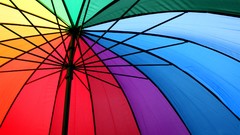 Umbrellas colors artwork