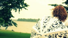 Umbrellas curly hair