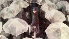 Umbrellas hatsune miku vocaloid