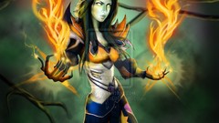Undead mage fantasy art
