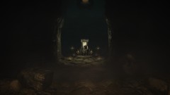 Undead Throne the elder scrolls v skyrim gloomy video games