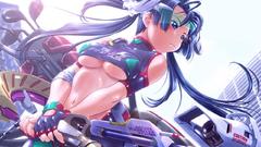 Underboobs soft shading anime