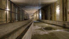 Underground architecture urban tunnels