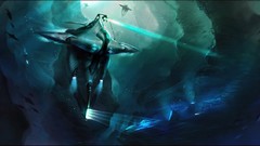 Underwater concept art artwork