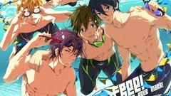 Underwater goggles Free anime boys Bishounen Iwatobi Swim Club 