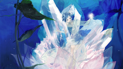 Underwater original characters blue