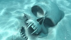 Underwater skulls