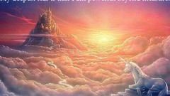 Unicorns skyscapes Quotes fearful F.E.A.R.