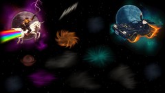 Unicorns Vikings rainbows Wizards