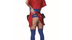 Uniforms cosplay standing Simple