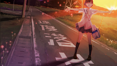 Uniforms scenic Anime girls