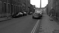 United Kingdom roads cities cumbria grayscale carlisle