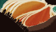 Untitled blue orange Food