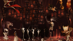 Unwoken beneath terrible artwork