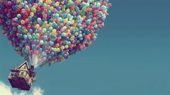 Up (movie) balloon Animated Movies Pixar Animation Studios