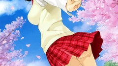 Upskirt Anime anime girls