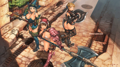 Urakanda fantasy ass weapons