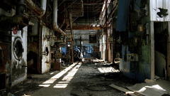Urban abandoned factories
