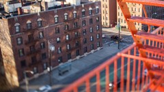 Urban cityscapes tilt-shift