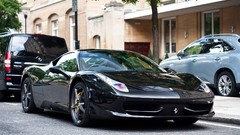 Urban ferrari 458 italia black cars