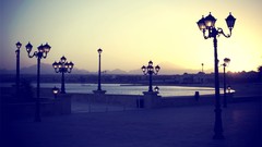 Urban lanterns cityscapes