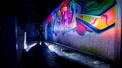 Urban streetscape Grafiti