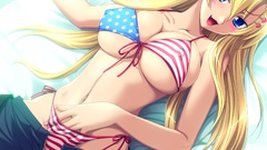 USA anime girls bare