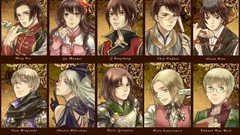 USA axis powers hetalia Prussia arthur kirkland Alfred F. Jones 