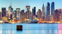 USA cities cityscapes new york city
