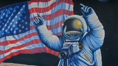 USA World Earth astronauts