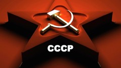 USSR communism hammer and sickle
