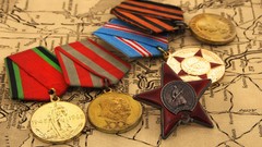 USSR Maps medals military