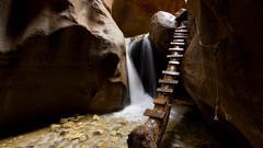 Utah Zion National Park caves