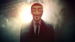 V for Vendetta Legion masks Anonymous