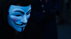 V for Vendetta masks Anonymous