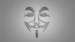V for Vendetta masks minimalistic