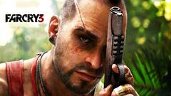 vaas far cry 3 gun video games weapon face PC gaming 2012 (Year)