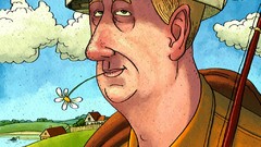 Vacation advertisement artwork inspirational