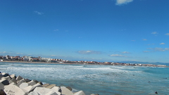 Valencia beach high nature