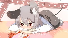 Valentine red eyes valentines day blush anime girls short hair 