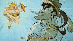 Valkyrie running apples