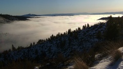 Valley fog nature Mountains