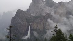 Valley mist Mountains forest