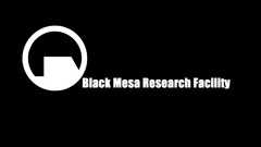 Valve corporation half-life black