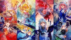 Vampires anime girls maids witches konpaku youmu remilia 