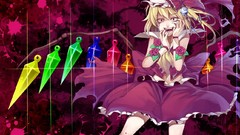 Vampires anime girls touhou flandre scarlet video games